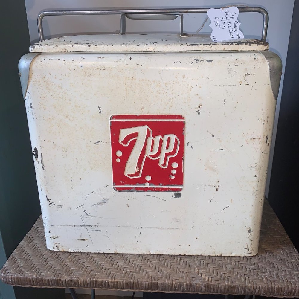 Collectible Vintage 7up Cooler
